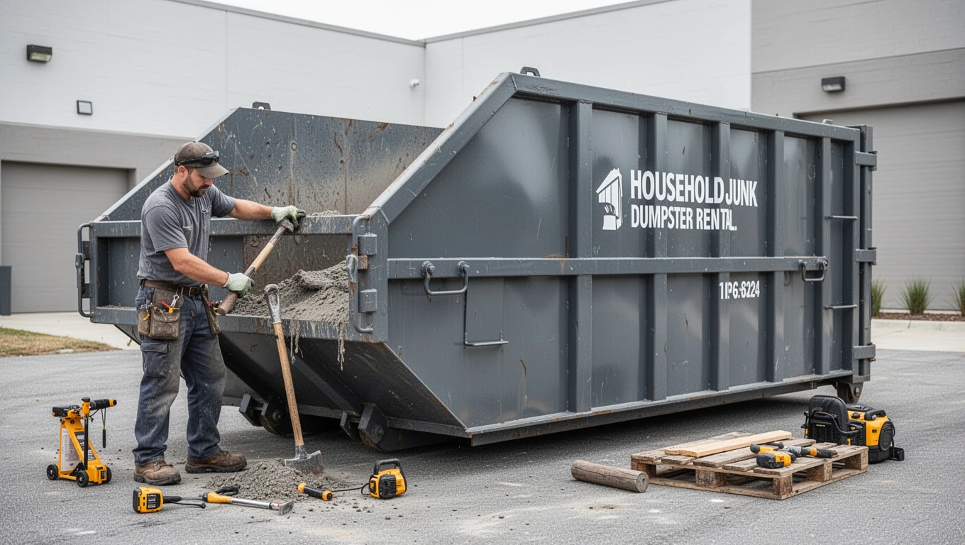 Household Junk Dumpster Rental
